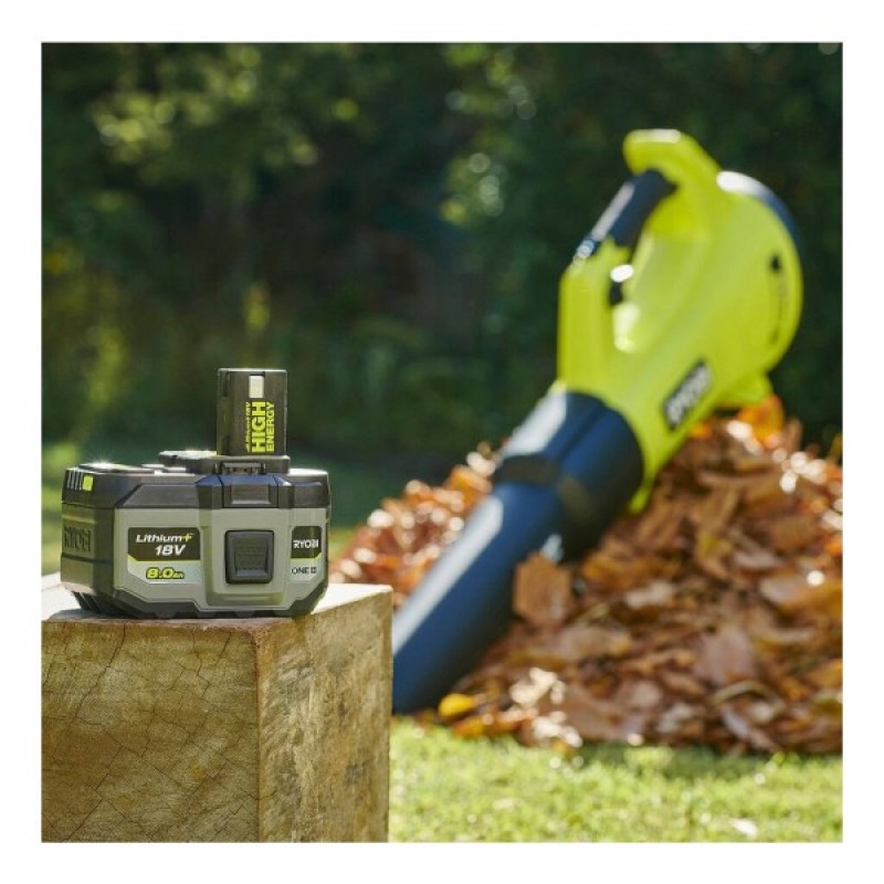Акумулятор до електроінструменту Ryobi ONE+ RB1880T High Energy Lithium+, 18V, 8Ah, 1.3кг (5133006264)