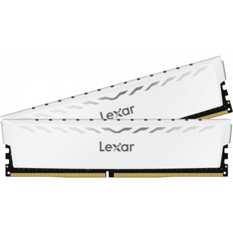 Модуль пам'яті для комп'ютера DDR4 16GB (2x8GB) 3600 MHz Thor White Lexar (LD4BU008G-R3600GDWG)