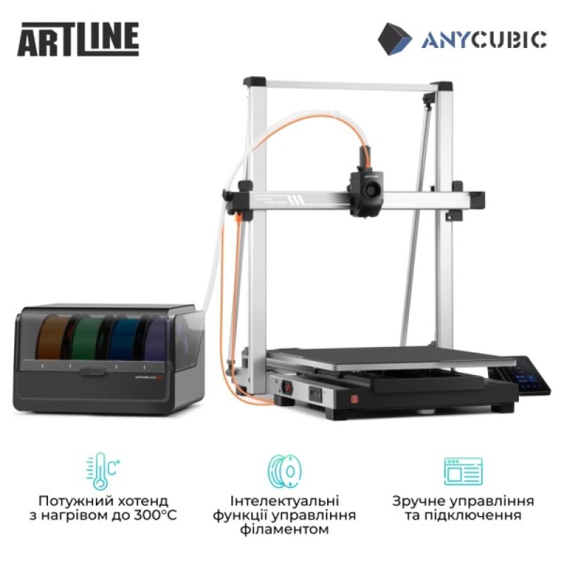 3D-принтер Anycubic Kobra 3 Max Combo (KB3MBKOA-O/DSHZBK0D-0)