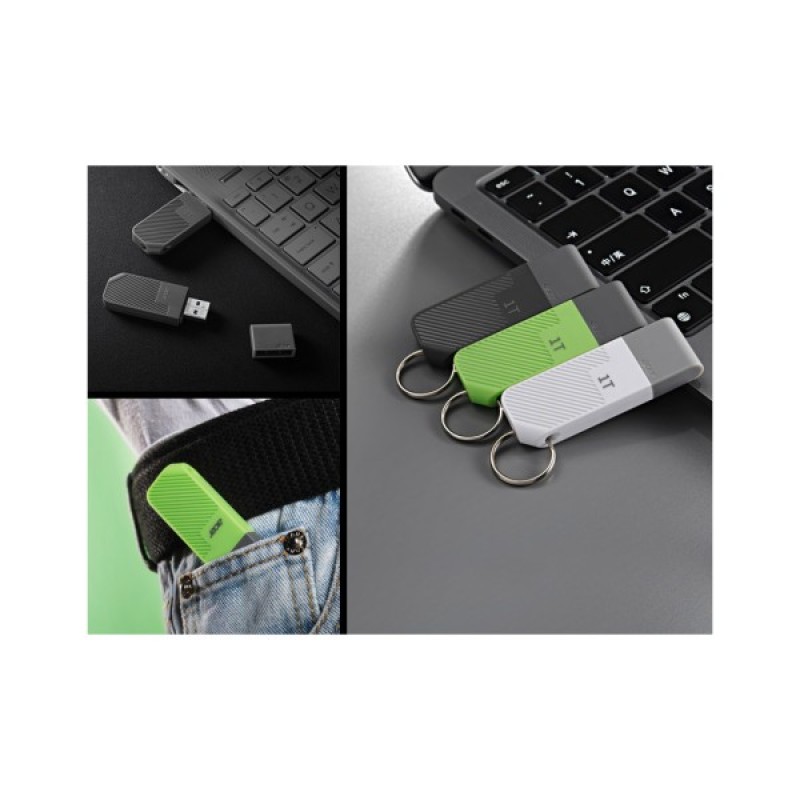 USB флеш накопичувач Acer 32GB UP300 Black USB 3.2 (BL.9BWWA.525)