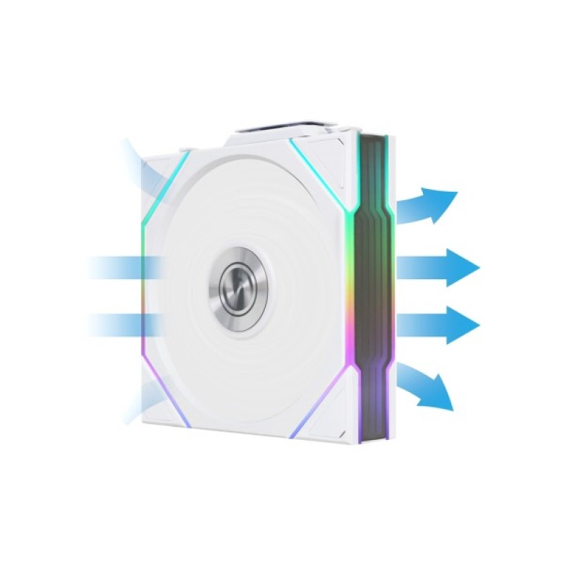 Кулер до корпусу Lian Li Uni Fan TL WIRELESS 120-3, White (G99.12TL1W3W.00)