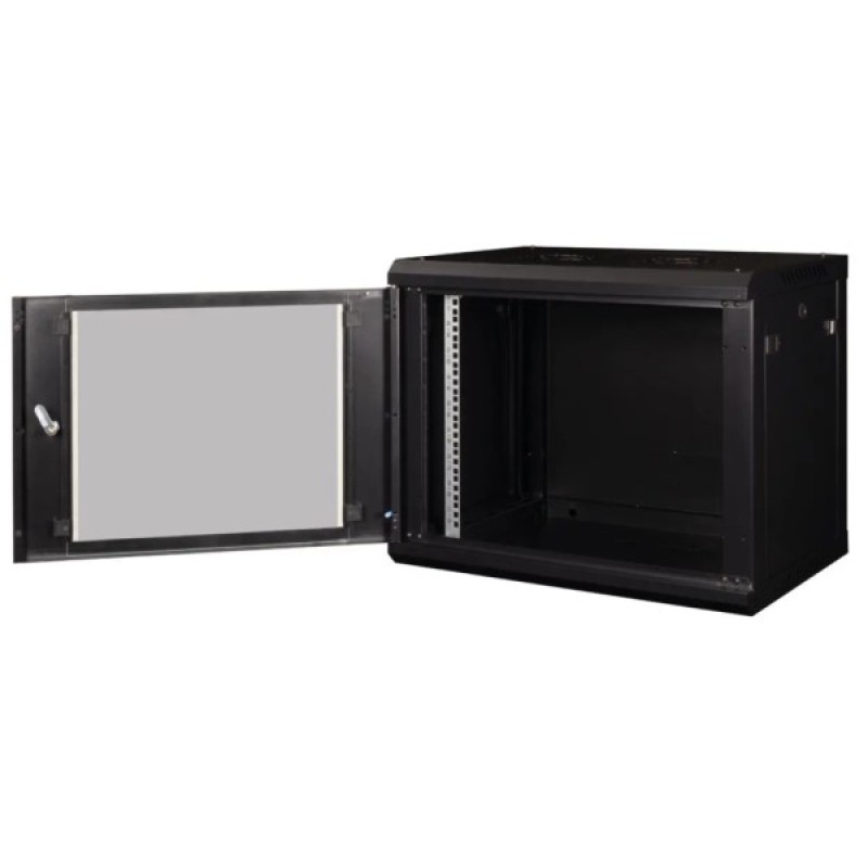 Шафа настінна Hypernet 15U 19" 600x450 ProLine (PL-WMNC-15U-BLACK)