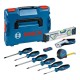 Набір інструментів Bosch 19 шт, рулетка 5м, рівень 25см (0.615.990.N2R)