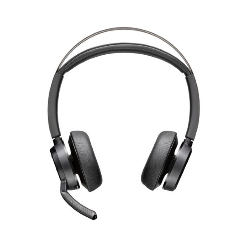 Навушники Poly Voyager Focus 2 MS Stereo USB-C + USB-C/A Adapter + Charging Stand Black (9T9J6AA)