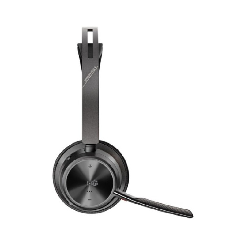 Навушники Poly Voyager Focus 2 MS Stereo USB-C + USB-C/A Adapter + Charging Stand Black (9T9J6AA)