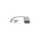 Перехідник USB-C + USB 3.0 to RJ45 2500Mbps Ethernet Digitus (DN-3028)