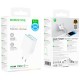 Зарядний пристрій BOROFONE BA89A Destello 1xUSB-C PD30W + 1xUSB QC3.0 White (6941991119361)