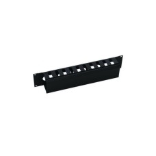 Кабельний організатор 19" 1U гребінка, RAL 9005 Mirsan (MR.OKK1U19.01)
