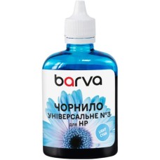 Чорнило Barva HP universal 3 100ml LCyan, water-soluble (HU3-967)