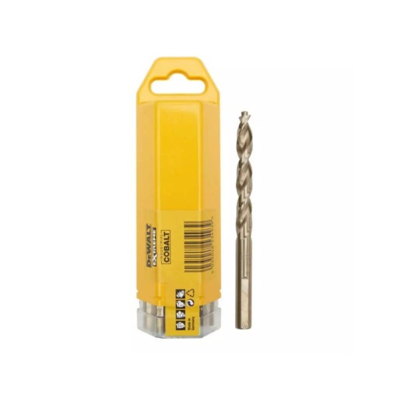 Свердло DeWALT EXTREME INDUSTRIAL COBALT HSS-CO, 6 х 93 х 52 мм, 10 шт (DT4933)