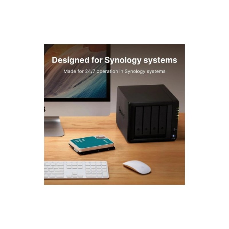Жорсткий диск для сервера Synology 3.5" 4ТБ SATA 5400 (HAT3300-4T)