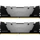 Модуль пам'яті для комп'ютера DDR4 16GB (2x8GB) 4266 MHz RenegadeBlack Kingston Fury (ex.HyperX) (KF442C19RB2K2/16)