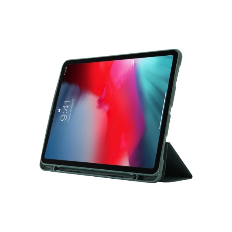 Чохол до планшета BeCover Tri Fold Hard TPU Apple iPad Air 13" M2/M3 (2024/2025) Dark Green (711467)