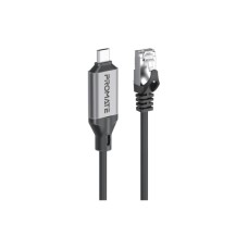 Дата кабель USB-C to RJ45 Ethernet 5.0m Promate (clink-rj45)