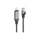 Дата кабель USB-C to RJ45 Ethernet 5.0m Promate (clink-rj45)