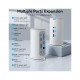 Концентратор Vention USB3.1 Type-C to HDMI/VGA/USB3.0x3/RJ45/SD/TF/TRRS 3.5m/PD/DC100W12-in-1 (TPHWC-EU)