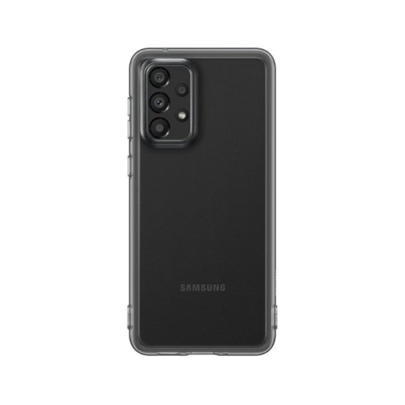 Чохол до мобільного телефона Samsung Soft Clear Cover Samsung Galaxy A33 (A336) Black (EF-QA336TBEGRU)
