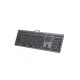 Клавіатура A4Tech FX60 USB Grey White backlit