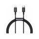 Дата кабель USB-C to Lightning 1.0m 20W Superior Series Black Baseus (CATLYS-A01)