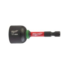 Головка магнітна Milwaukee 1/4", шестигранна, 17 мм Shockwave, ударостійка (4932492444)