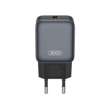 Зарядний пристрій XO USB QC3.0 18W black (L152_Black)