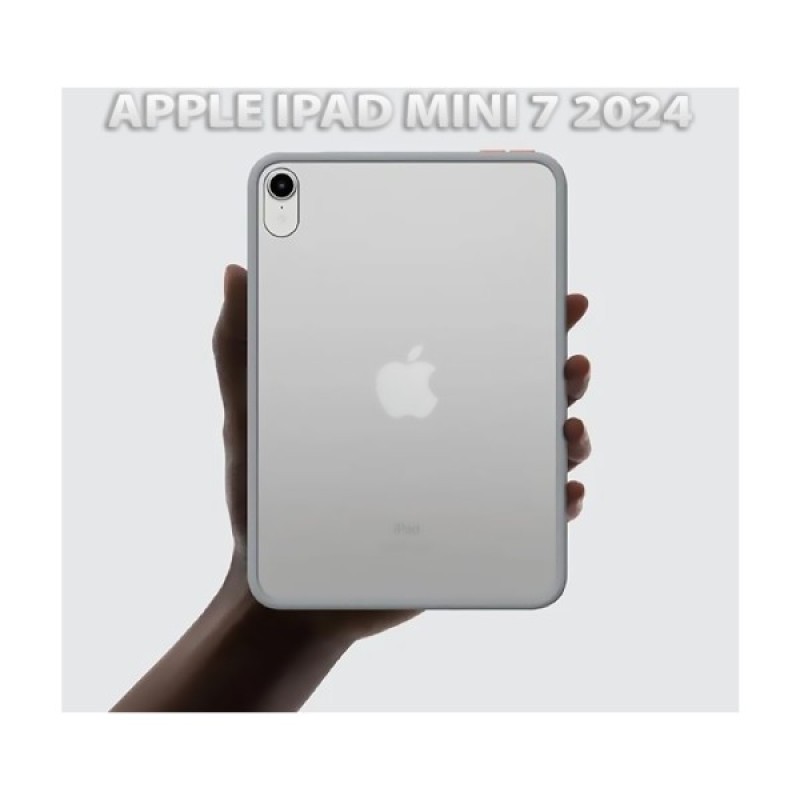 Чохол до планшета BeCover Transparancy Shell Edge Gray BeCover Apple iPad Mini 7 2024 (712928)