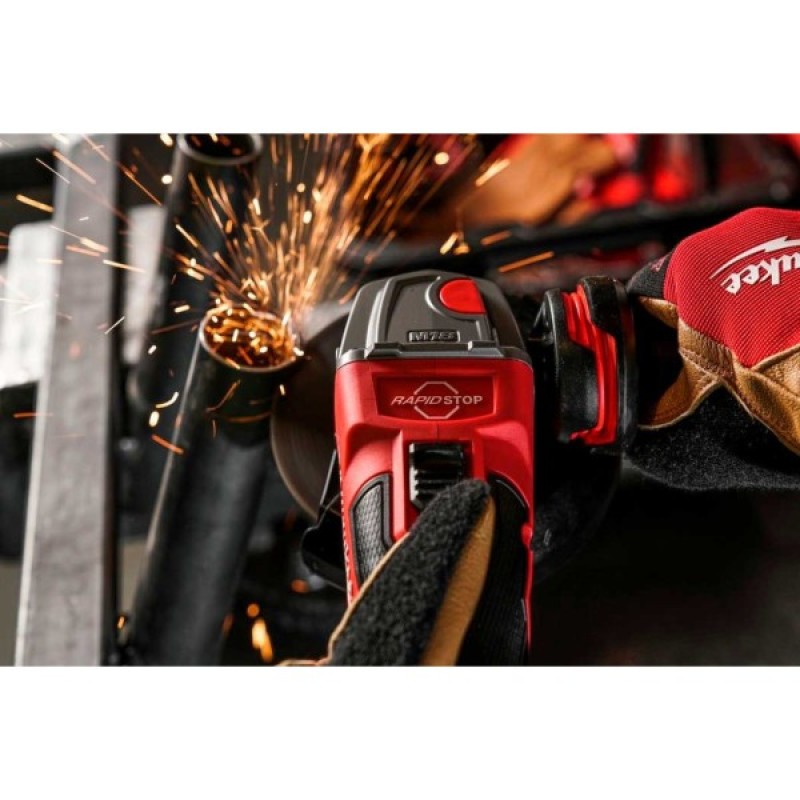 Шліфувальна машина Milwaukee M18 FSAG125XB-0X FUEL, 125 мм, HD кейс (без АКБ та ЗП) (4933478429)