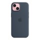 Чохол до мобільного телефона Apple iPhone 15 Silicone Case with MagSafe Storm Blue (MT0N3ZM/A)