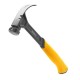 Молоток DeWALT CURVE-CLAW, суцільнометалевий, 567 г, з гвоздодером. (DWHT51009-0)