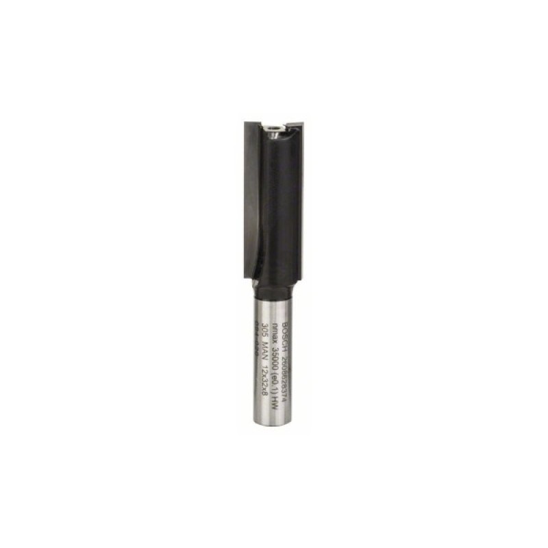 Фреза Bosch Professional пазова з двома лезами, Std, S8, D12, L32 (2.608.628.374)