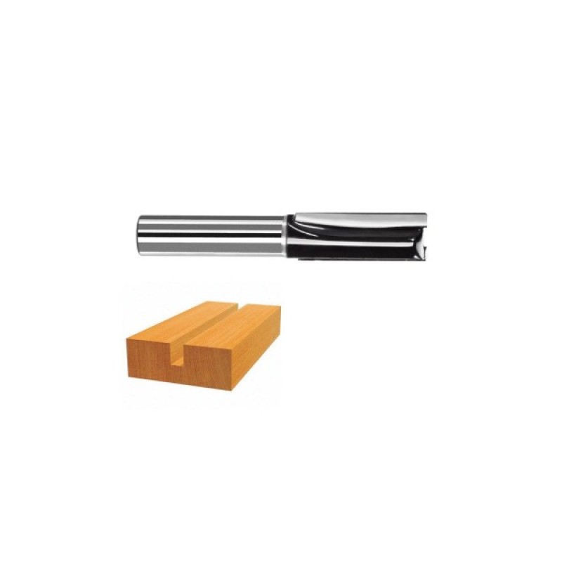 Фреза Bosch Professional пазова з двома лезами, Std, S8, D12, L32 (2.608.628.374)