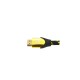 Кабель мультимедійний HDMI M to HDMI M 1.5m V2.1 8K60Hz 4K120Hz black/gold Ritar (YT-HDMI(M)/(M)V2.1-1.5m/19948)