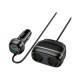 Зарядний пристрій HOCO HOCO Z59 Rank 48W dual port USB-C PD30W + USB QC3.0 Black (6942007641500)