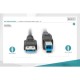 Дата кабель USB 3.0 AM/BM 1.8m black Digitus (AK-300115-018-S)