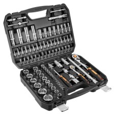 Набір інструментів Neo Tools 86шт, 1/2", 1/4", CrV, кейс (10-060)