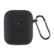 Чохол для навушників Armorstandart Ultrathin Silicone Case With Hook для Apple AirPods 2 Black (ARM59679)