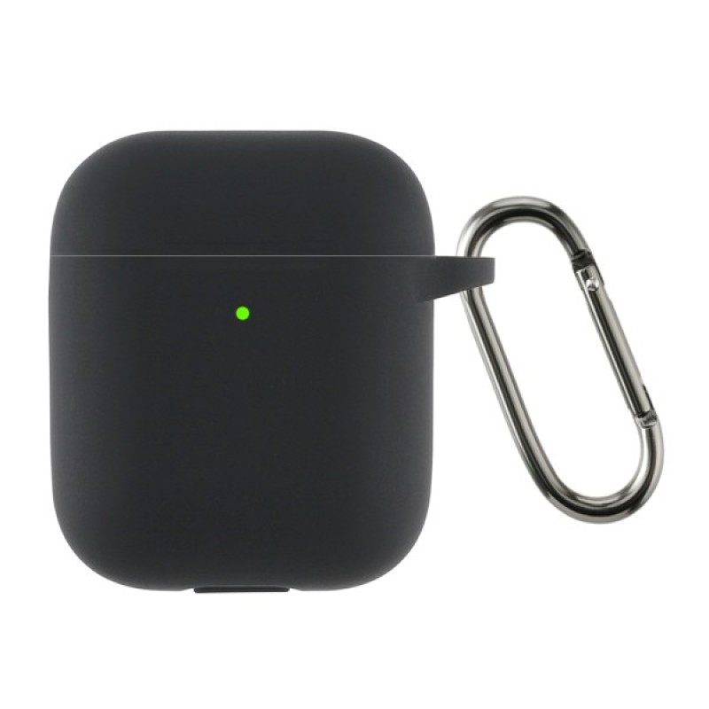 Чохол для навушників Armorstandart Ultrathin Silicone Case With Hook для Apple AirPods 2 Black (ARM59679)