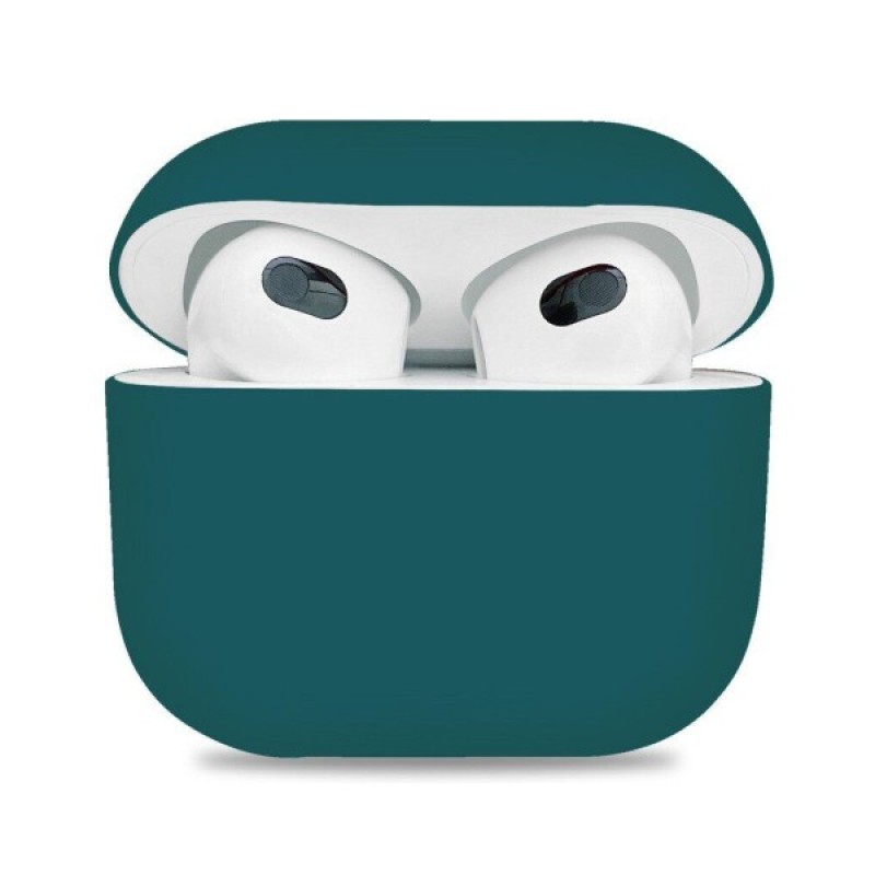 Чохол для навушників Armorstandart Ultrathin Silicone Case для Apple AirPods 3 Pacific Green (ARM60303)