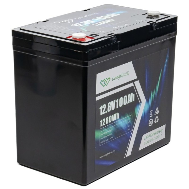 Батарея LiFePo4 Longttech 12.8V - 100Ah (LAR12100-G22NF-P)