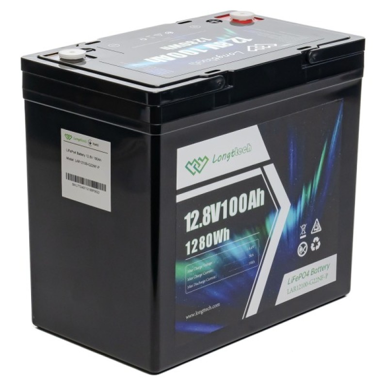 Батарея LiFePo4 Longttech 12.8V - 100Ah (LAR12100-G22NF-P)