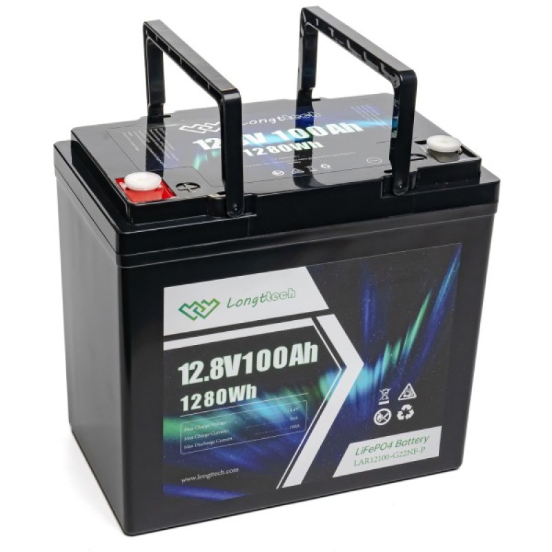 Батарея LiFePo4 Longttech 12.8V - 100Ah (LAR12100-G22NF-P)
