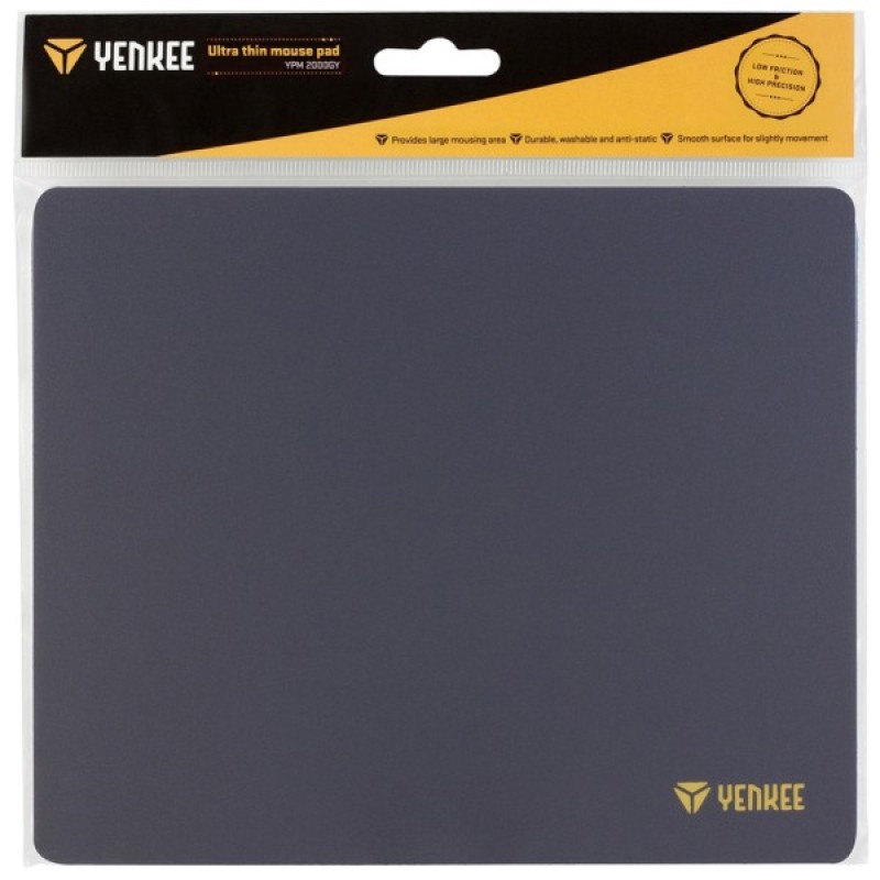 Килимок для мишки YENKEE YPM 2000GY Grafit (45009516)