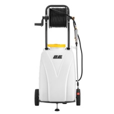 Обприскувач 2E AquaSpray 40LRC 40л, 12В, 1х12Ah, 7бар, 2.9л/хв, шланг 30м, на колесах (2E-40LWBS30)