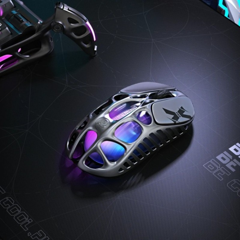 Мишка GravaStar Mercury X Pro 8K Wireless/Bluetooth/USB Grey (GSXPRO_GRY)
