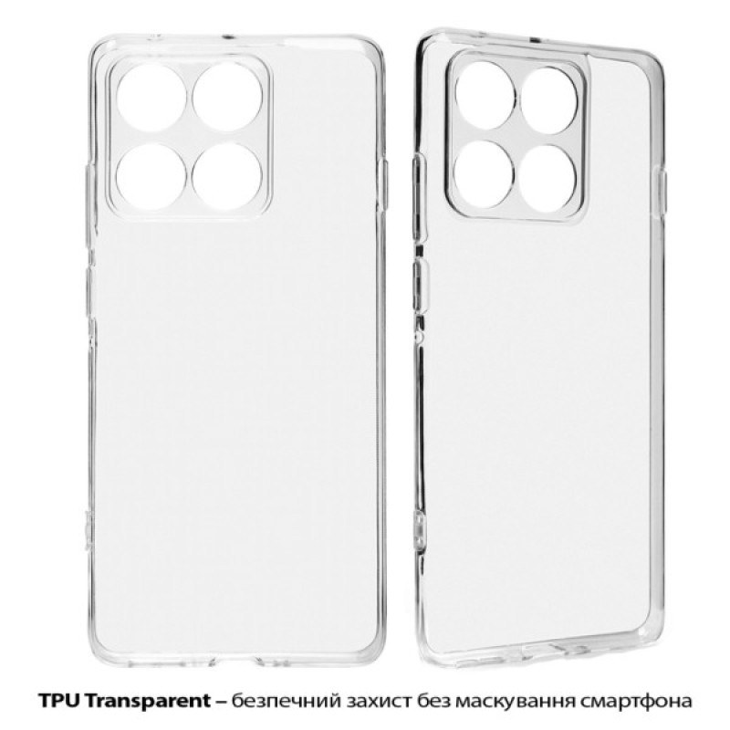 Чохол до мобільного телефона BeCover Motorola Edge 60 Pro Transparent (713775)