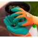 Захисні рукавиці Neo Tools дитячі латекс, поліестер, дихаюча верхня частина, р.5, помаранчевий (97-644-5)