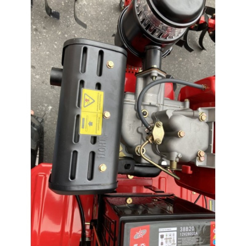 Культиватор Forte 1350Е-3, колеса 12", 9кс (113402)