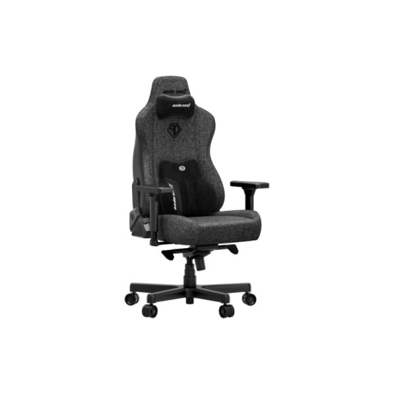 Крісло ігрове Anda Seat Kaiser 3E Fabric Size XL Dark Grey (AD23YC-XL-09-GB-CF-G01)