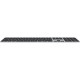 Клавіатура Apple Magic Keyboard with Touch ID Bluetooth/USB UA Black (MXK83UA/A)