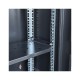 Шафа настінна GEAR 12U 19'' 600x600x600 мм, + полка 19", black (GWMSN-12U-600-600)
